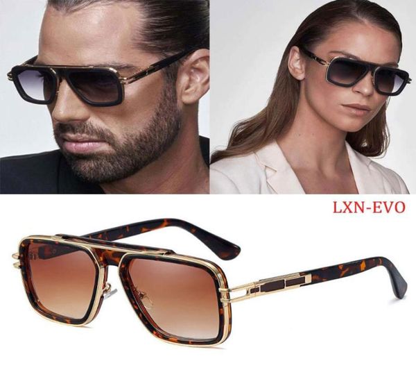 

2021 fashion classic metal lxnevo style gradient pilot sunglasses men women vintage brand design sun glasses oculos1095907, Silver