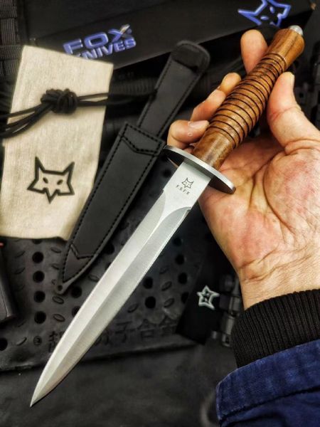 

new us classic foxfx-593 knives tuff lite titanium alloy knives outdoor hunting camping self defense survival auto knives bm 3310 3400 4600