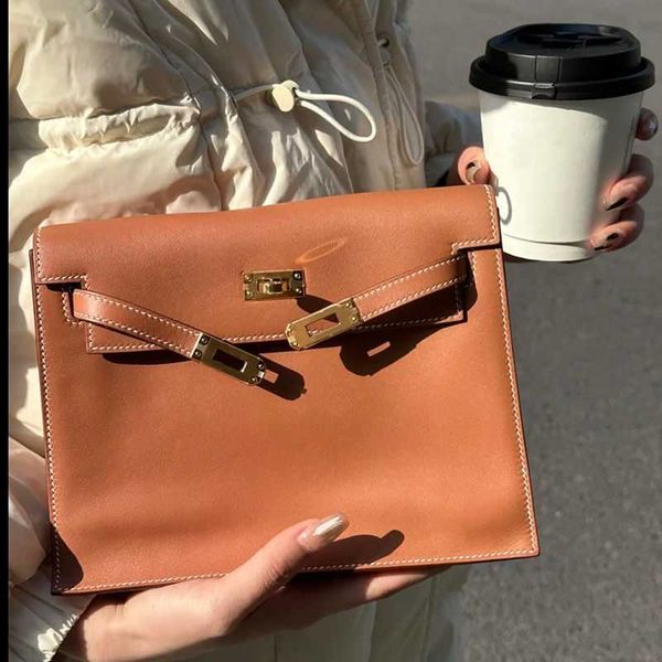 

bags h ermes kellier high-end swift leather danse dance bag high-grade soft leather small square bag shoulder bag for women