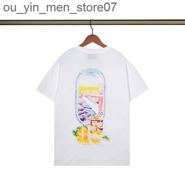 

fashion t shirt men women designers t-shirts tees apparel man robe de soiree chest shirt luxury clothing street shortsclothes casablanc tsh, White;black