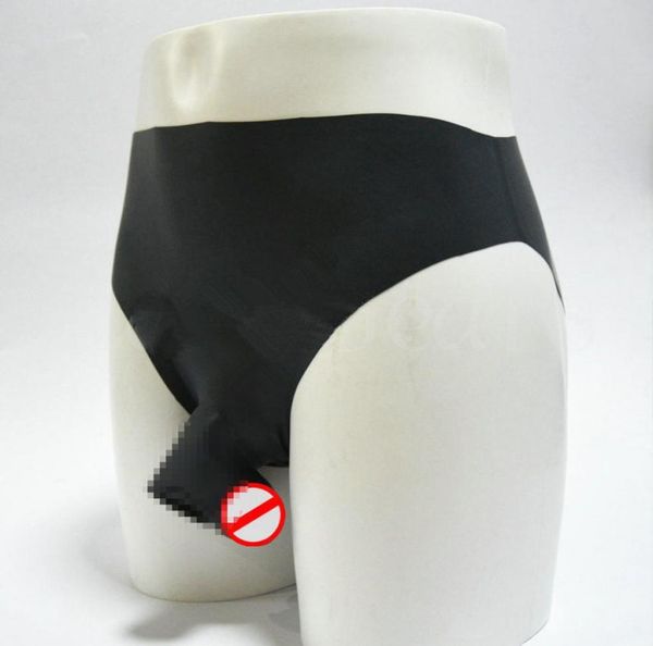 

man nature latex underwear rubber panties shorts briefs 100 new voluptuous3061212, Red;black