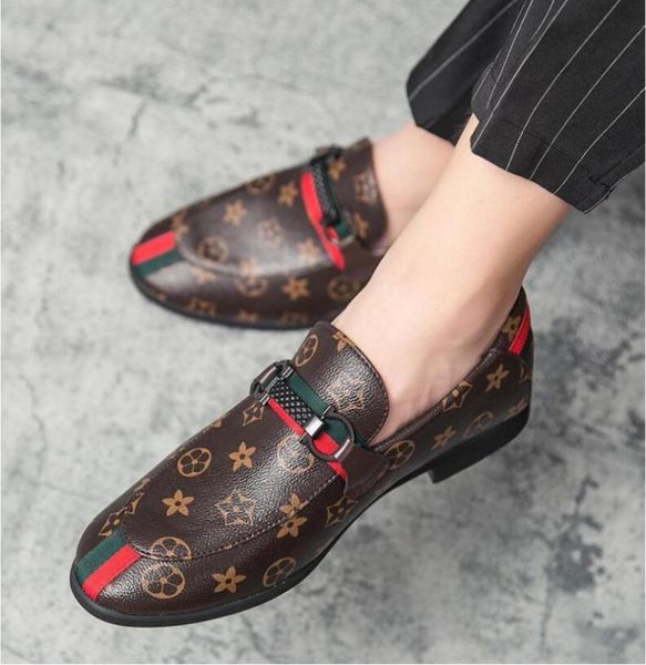 

2021formal dress shoes for men black genuine leather shoes pointed toe mens business oxfords casual shoes8446825