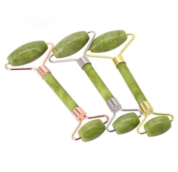 

tamax 100 natural grade a jade roller facial face neck slimming massager quartz roller therapy welded weld metal private label oe7752587