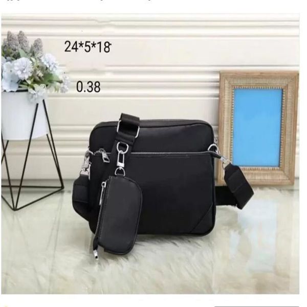 

2022 messenger bag men women handbags crossbody shoulder bags luxury designer double-sided color wallet purses girls boys clutch t227s