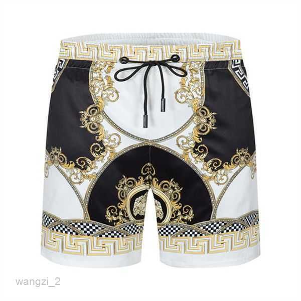 

men's shorts designer summer swim short casual sports gym quick drying beach pants black and white asian size sc 4 5wcj, White;black