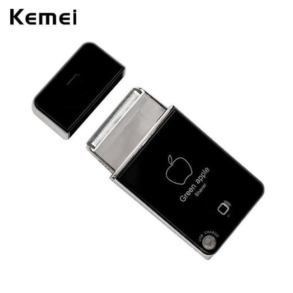 

kemei electric shaver mini usb shaving machine charging cordless mustache barbeadores portable male beard trimmer 40d p0817212n
