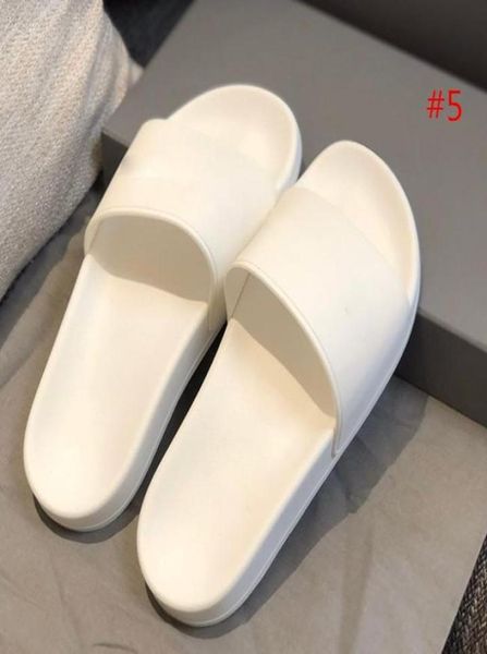 

fashion quality designer shoes slides summer beach indoor flat g sandals slippers house flip flops with spike sandal with box size3971108, Black