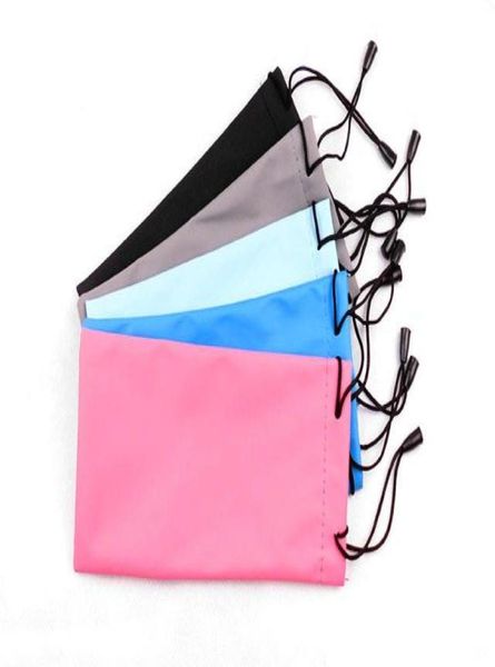 

pure colors eyeglasses bag reading glasses cloth pouch 50pcs lot shipment7027590
