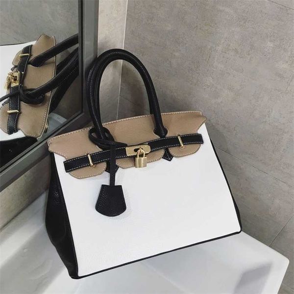 

birkin h erms fashion handbag dermis women's litchi with portableqq with h logo