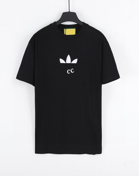 

men's plus tees & polos round neck embroidered and printed polar style summer wear with street pure cotton 22rf1, Black;brown