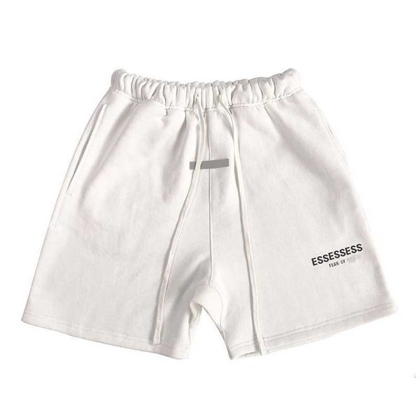 

mens womens designer essentail shorts clothing apparel essen cotton sports fashion short street style tide knee length essent pants mv28, White;black