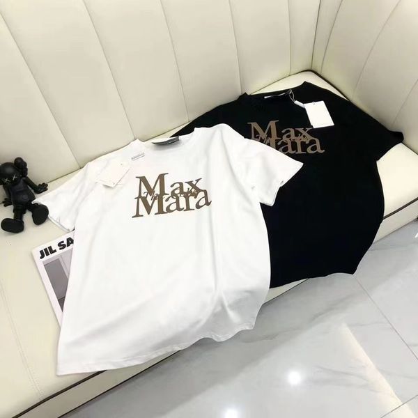 

womens tshirt letter printed cotton short sleeve t shirt tee 230419, White