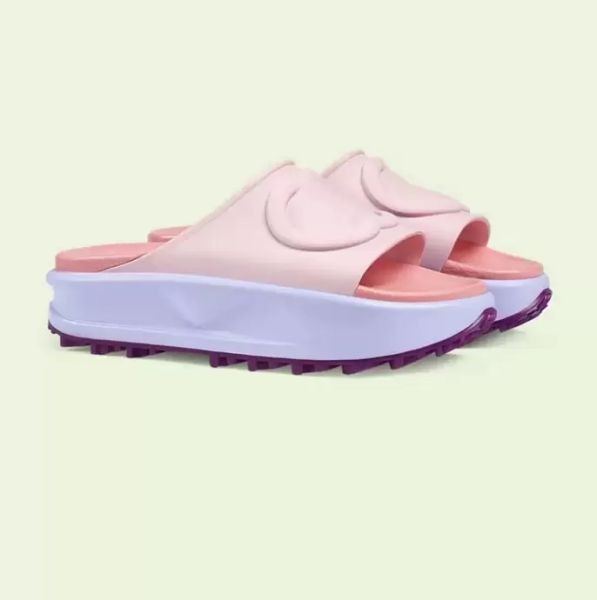 

fashion women rubber sandals selling slippers woman slipper shoes thick sole slides sandal size 35-41 bnl, Black