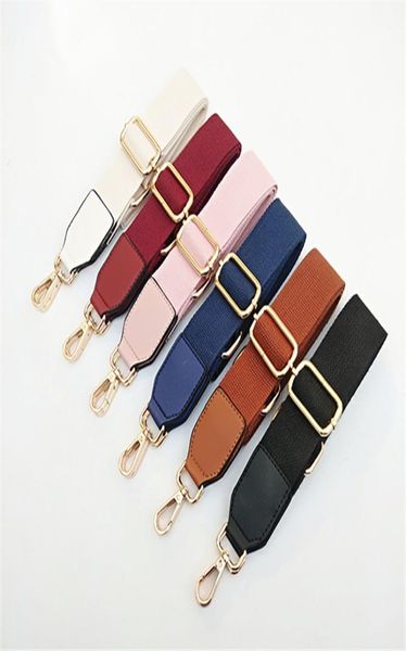 

2021 crossbody women shoulder bag strap for crossbody rainbow bag accessories handle handbag purse strap bag belt ban8098511, Black