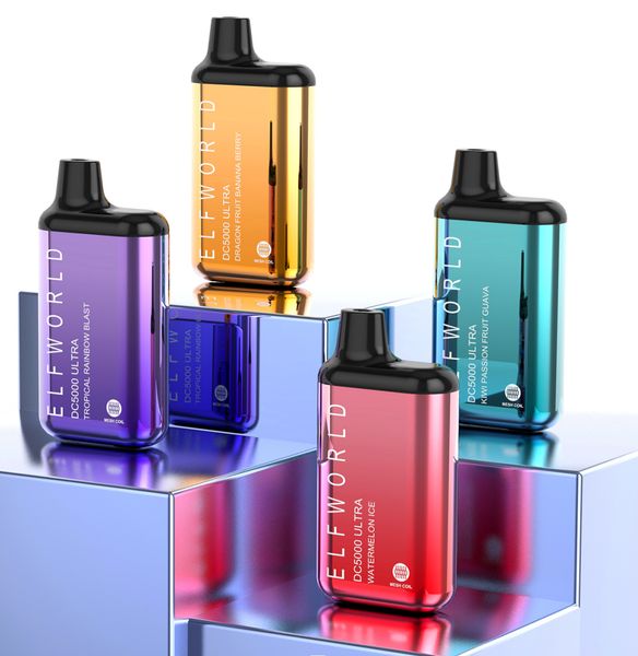 

Wholesale Vape Elf World DC5000 BC5000 ULTRA 5000Puffs Disposable Pod Pen Bar 600 5000 6000 7000 8000 9000 10000 12000 15000 Puff E Cigarette Bar