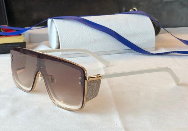 

sunglasses for women summer style antiultraviolet retro meck plate full frame fashion eyeglasses random box9734598, White;black