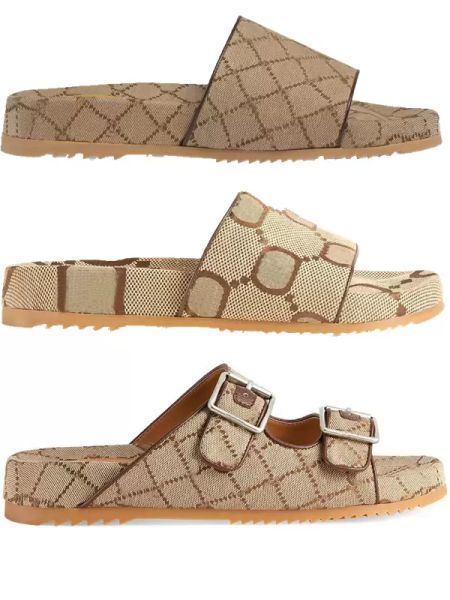 

mens womens pool slides flat slippers fashion canvas slide sandals with treaded rubber sole vkw, Black