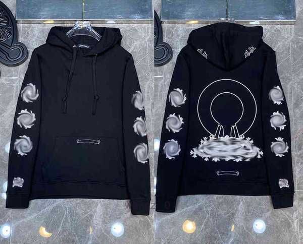 

hoodies & sweatshirts 3a ch designer sanskrit print pullover hoody sweater luxury fate 6 isel isel, Black