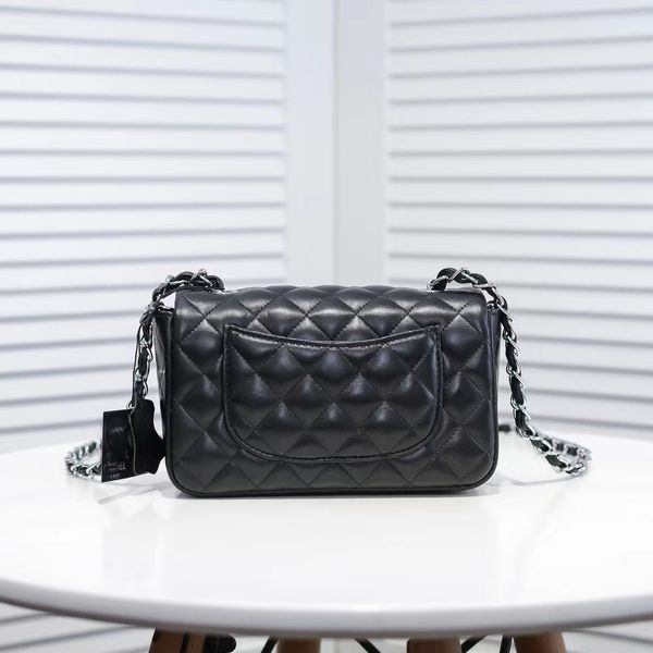 

genuine leather handbag women bag original box messenger shoulder purse chain with card holder, Black;red