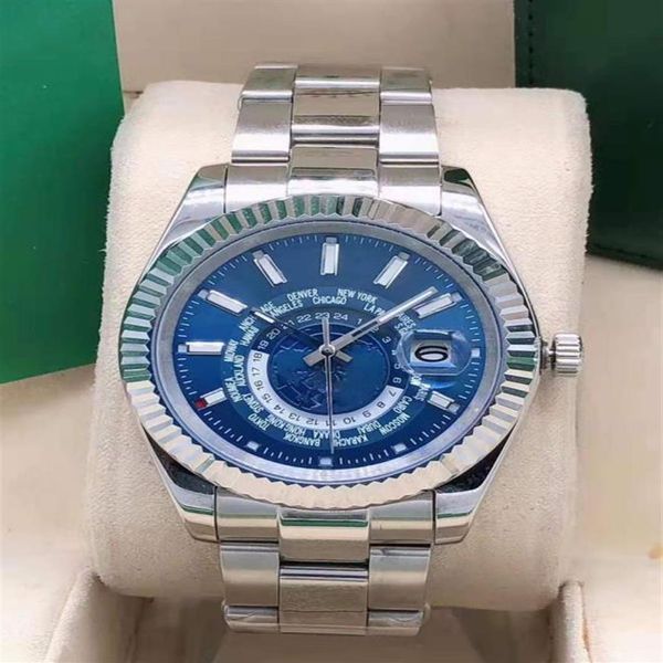 

the latest fashion business men's 41mm automatic mechanical watch stainless steel folding buckle men's wate253k, Slivery;brown