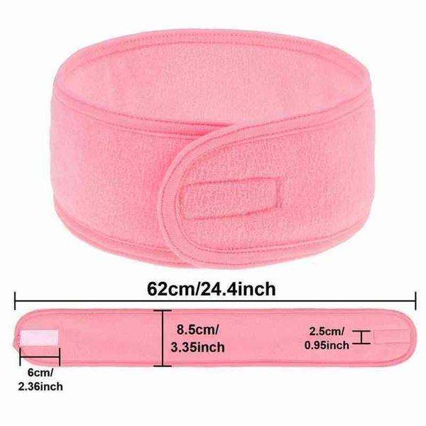 

3pcs adjustable facial headband with 1 mask brush yoga spa bath shower makeup wash face cosmetic head band make up accessories 031274a