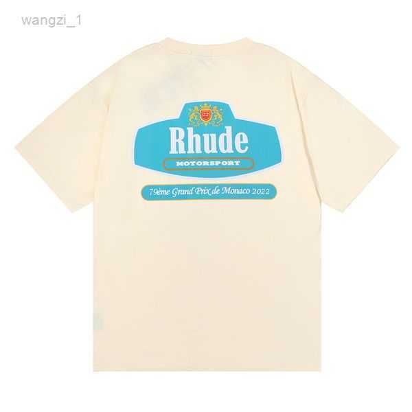 

rhude men's t-shirts rhude designer t shirt 100 cotton short fashion bear tees us size s-xxl 6 47wp, White;black