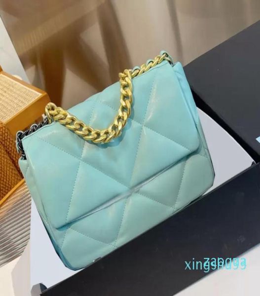 

2023women 19 series lambskin leather bags handle totes classic flip quilted cross body shoulder famous luxury design3646203