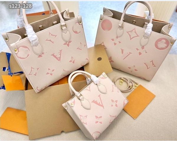 

shoulder bags fashion crafty onthego pm women luxurys designers bags embossing genuine leather lady handbags messenger crossbody totes walle
