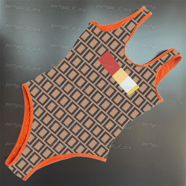 

letters womens swimwear one piece backless padded swimsuit dry quick bathing suits for women fashion summer holiday beach bra brie226f, Black