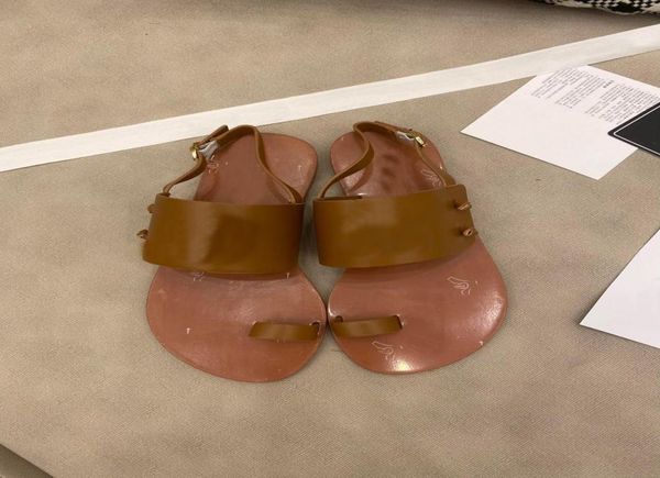 

aaaaa women mules c slippers sandals pearls sliders stuffies lambskin black white flat slippers ladies beach rubber f9901978