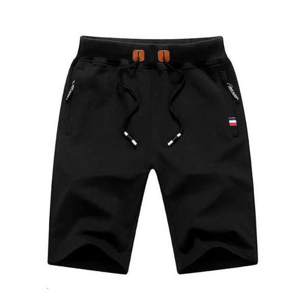 

summer mens breeches shorts casual cotton bermudas black men boardshorts homme classic brand clothing beach male, White;black