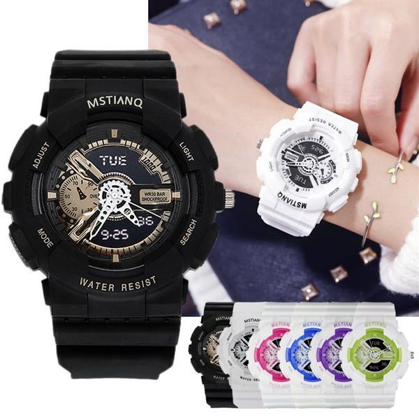 

2020 new women watch casual small fresh sports students wristwatch female silicone bracelet quartz clock reloj mujer236m, Slivery;brown