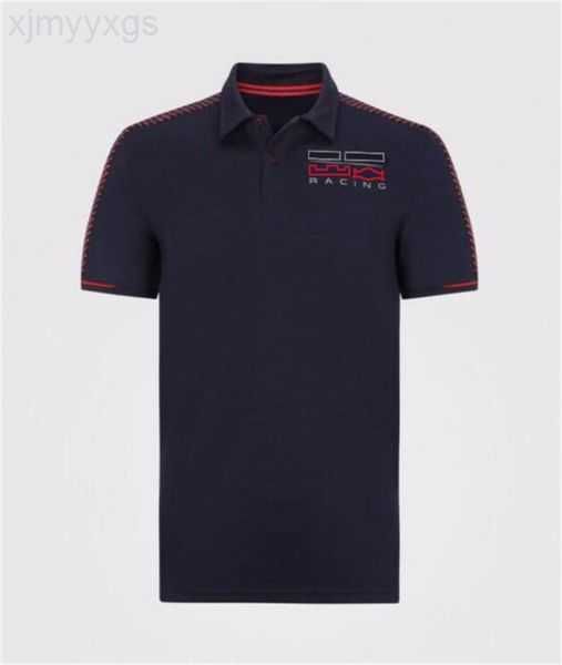 

2021 f1 formula one team uniform car quick-drying and breathable racing suit short-sleeved t-shirt polo shirt lapel overalls customization 1, White;black
