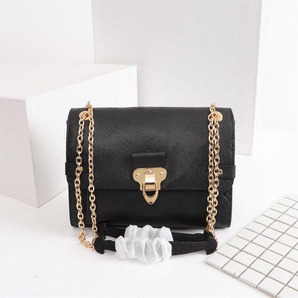 

2021 black vavin chain wallet damier canvas shoulder bag leather messenger crossbody bags cowhide postman bag 44151 439312031