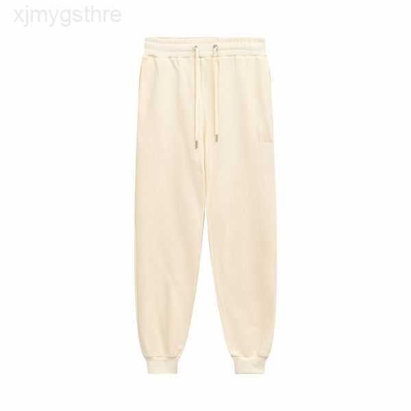 

mens sweatpants loose leggings straight pants paris style classic love embroidery cotton trousers 1p2m1, Black