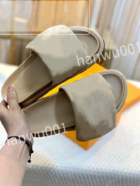 

2023 designer fashion women sandals slippers leather shoes luxury atmosphere high quality, Black