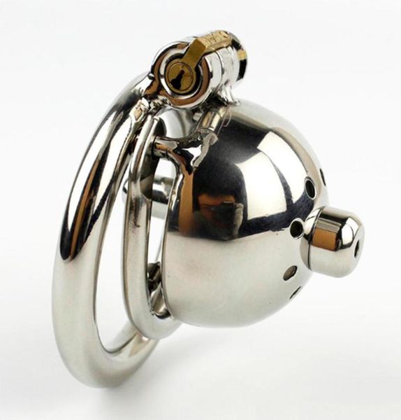 

new super small male chastity cage with removable urethral sounds spiked ring stainless steel device for men cock belt8598635