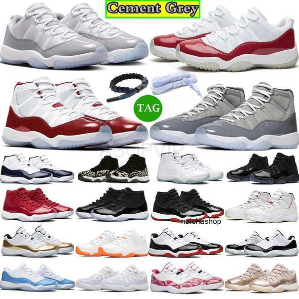 

cement grey cherry 11 11s basketball shoes jumpman men black sports bright citrus high cool grey gamma blue concord win like sport midnight