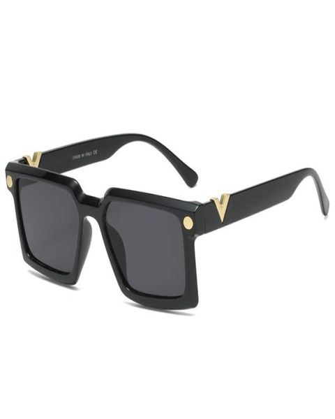 

l6929 fashion round sunglasses eyewear sun glasses designer brand black metal frame dark 50mm glass lenses for mens womens better 9004545, White;black