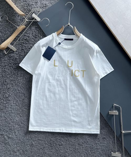 

2023 new mens womens designer t shirts printed fashion man t-shirt cotton casual tees short sleeve luxury hip hop streetwear tshirts a2, White;black