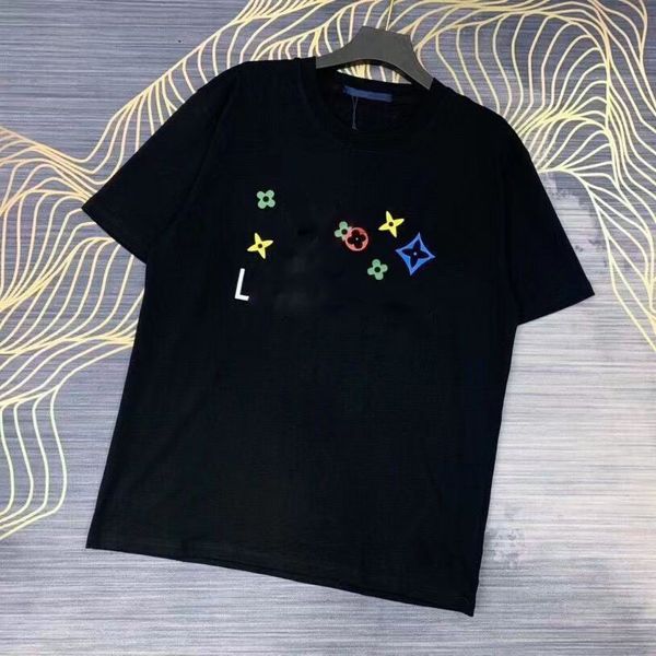 

new mens designer t shirt luxury designer shirts clothes shirts vintage shirts men fashion letter simple crewneck print short sleeves for me, White;black