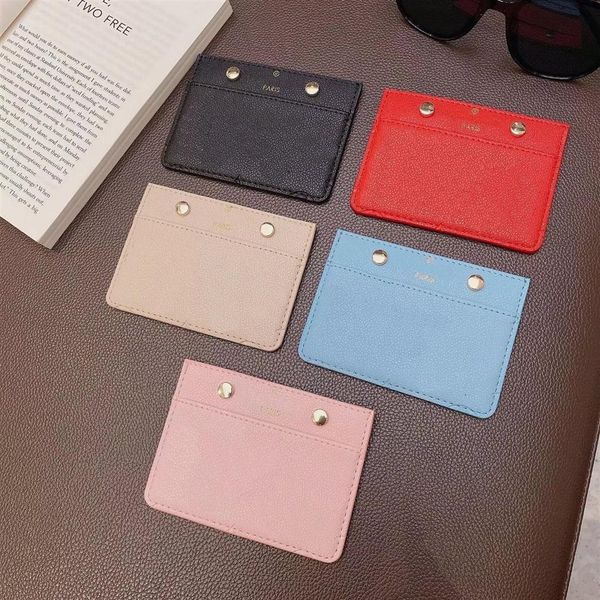 

2022 men luxurys designers wallets cardholder holders classic womens casual credit card holder g cowhide leather ultra slim wallet191j, Red;black