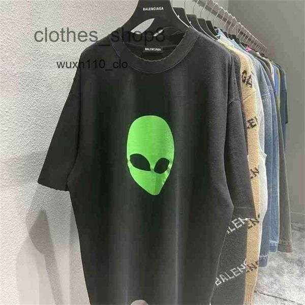 

balengs t shirts quality mens original designer mask alien men women cotton loose ve7p1b, White;black