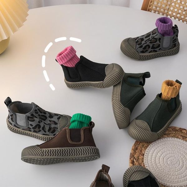 

boots baby shoes children casual shoeslow canvas bootieshigh sneakerssoft sole rubber kindergarten e13835, Black;grey