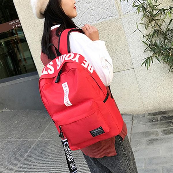 

luxurys designer bags school letter printed schoolbag outdoor sports backpack computer handbag season bag2347