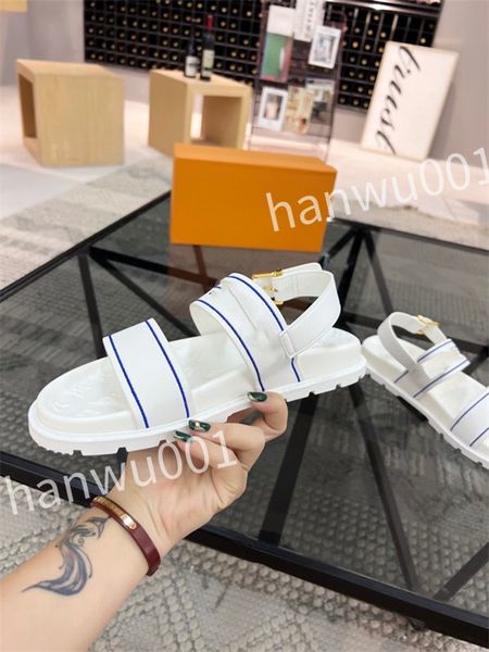 

leather slide slippers designer flat mens summer sandals fashion luxury leisure resort beach, Black