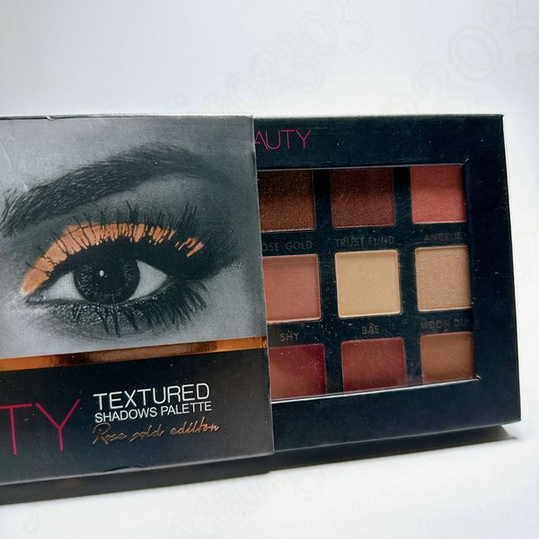

hudabeauty luxury brand eye shadow the center of the plate corresponds to the nude color and 18 color eye shadow