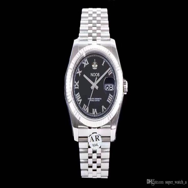 

ar orologio di lusso 2824 movement watches 904l refined steel designer watches 36mm diameter waterproof 200m3351, Slivery;brown