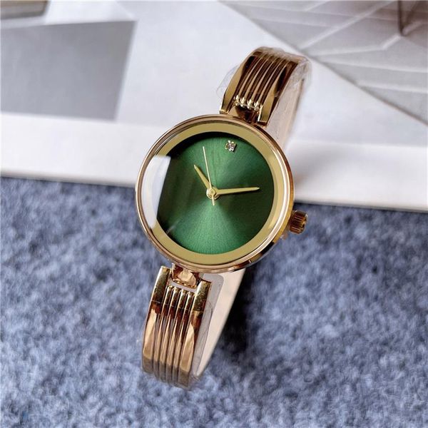 

brand watches women girl lady beautiful crystal diamond style metal steel band quartz wrist watch g112193u, Slivery;brown