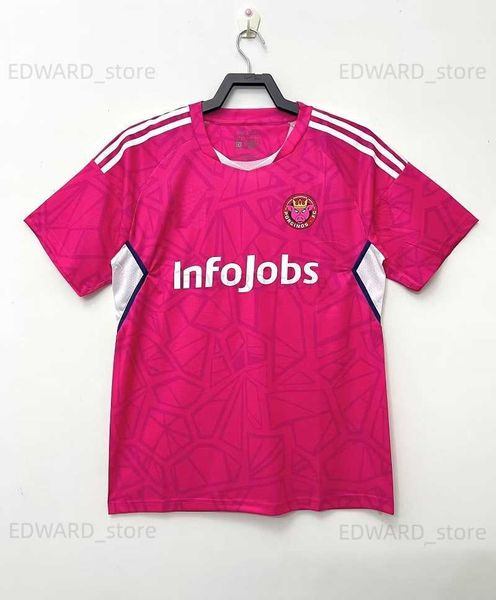 

diy t-shirt 2023 2024 porcinos fc soccer jerseys 23 24 sevens kings league chicharito ronaldinho pique football shirts t230421, Black